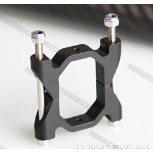 CNC OCTAGON CARBON FIBRE TUBE CLAMP